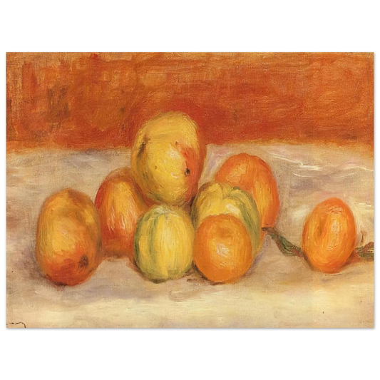 Apples And Manderines by Pierre-Auguste Renoir – art poster