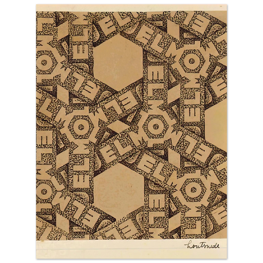Untitled Print No. 21 by M.C. Escher – art poster