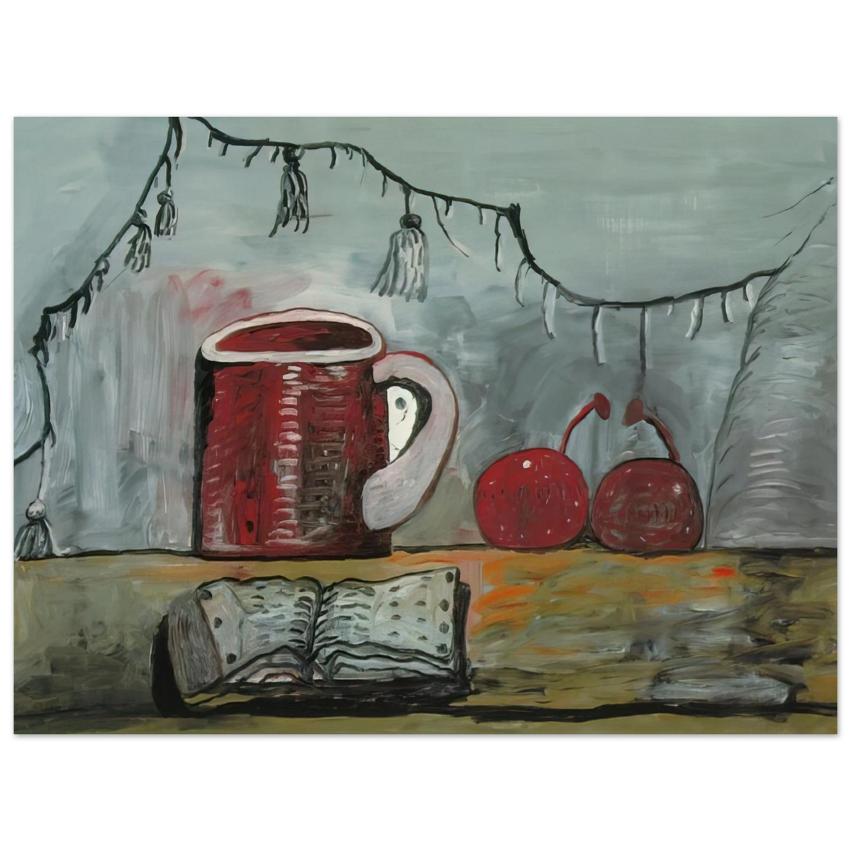 Curtain by Philip Guston – art poster