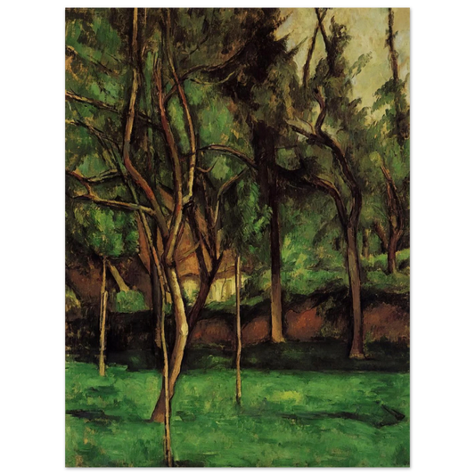 Orchard by Paul Cézanne – art poster