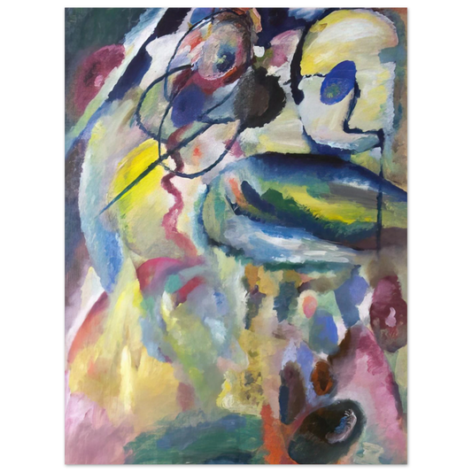 Picture With A Circle by Wassily Kandinsky (1911) – art poster, view 2
