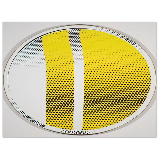 Mirror 4 3 by Roy Lichtenstein (1970) – art poster