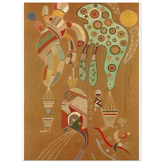 Untitled 1 by Wassily Kandinsky (1941) – art poster