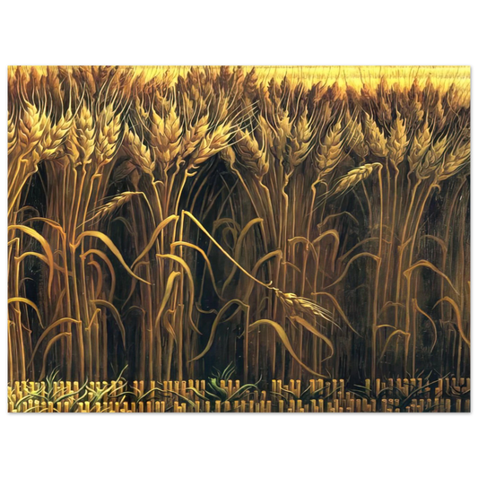 Wheat by Thomas Hart Benton – art poster