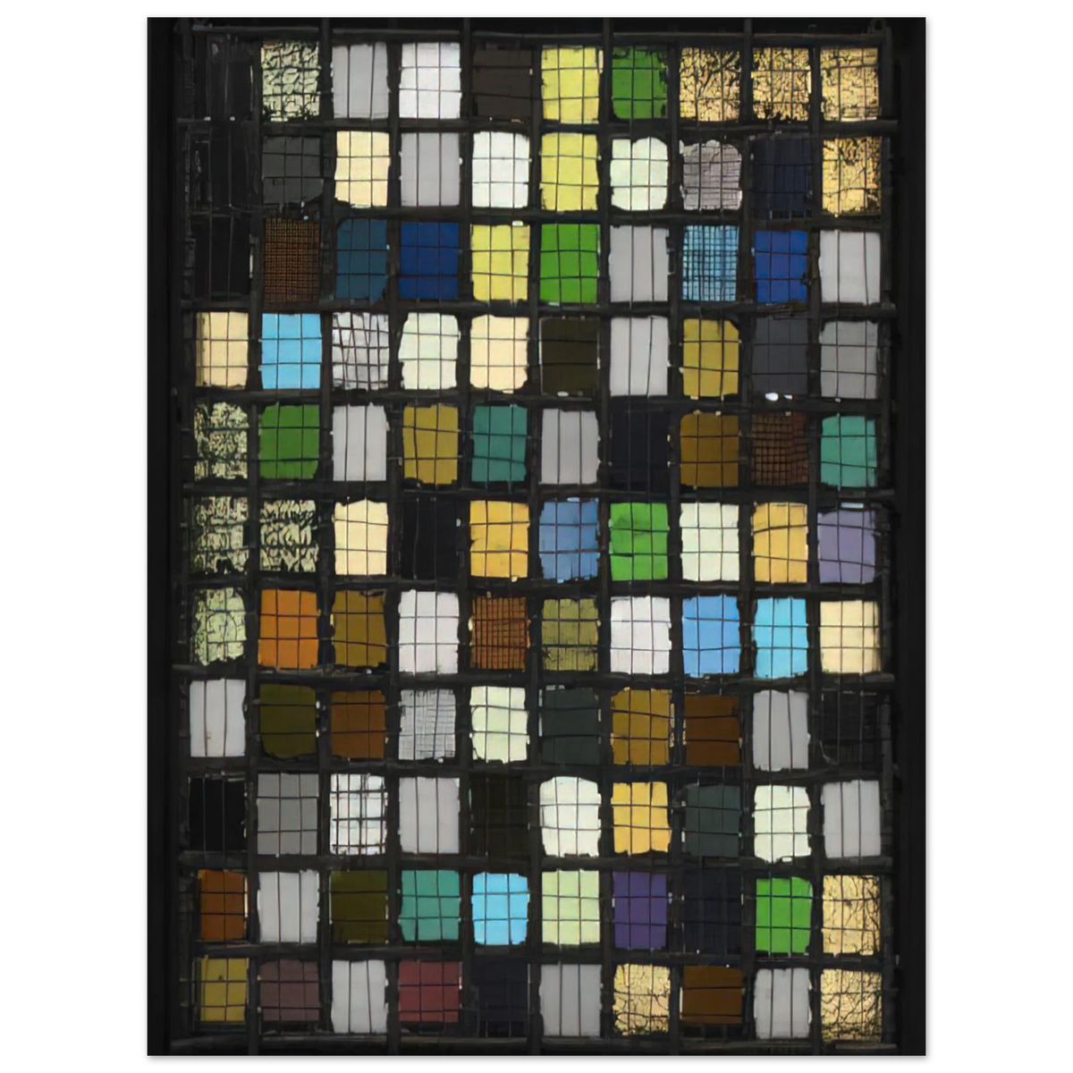 Grid Mounted by Josef Albers (1921) – art poster