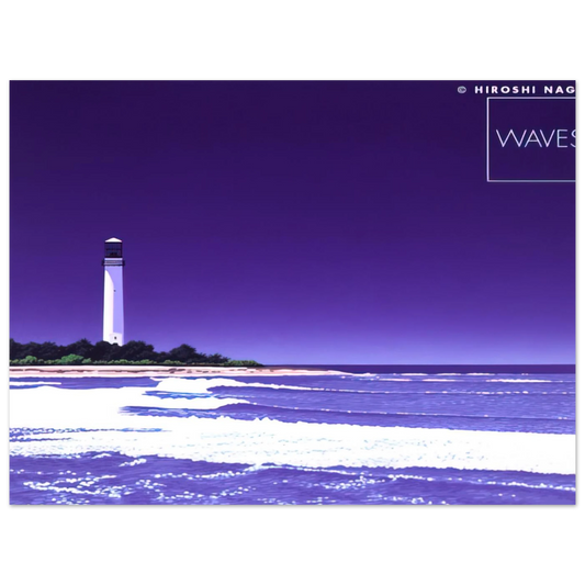 Waves No. 3 by Hiroshi Nagai – art poster, view 2