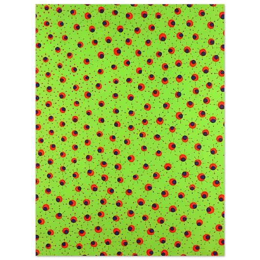 Fields In Spring by Yayoi Kusama (1988) – art poster