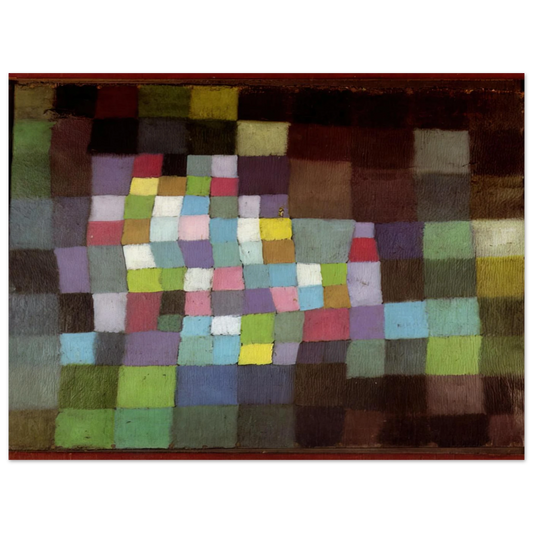 Abstraction With Reference To A Flowering Tree by Paul Klee (1925) – art poster, view 2