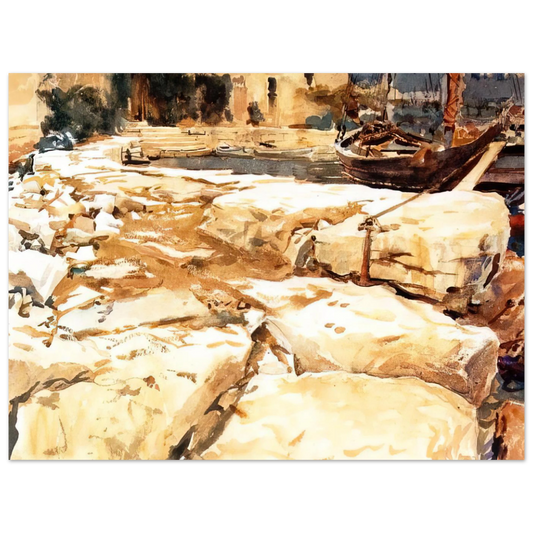 San Vigilio by John Singer Sargent – art poster, view 2