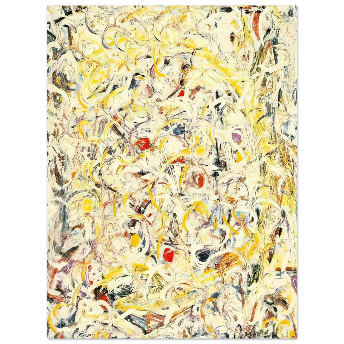Shimmering Substance 1 by Jackson Pollock (1946) – art poster, view 2