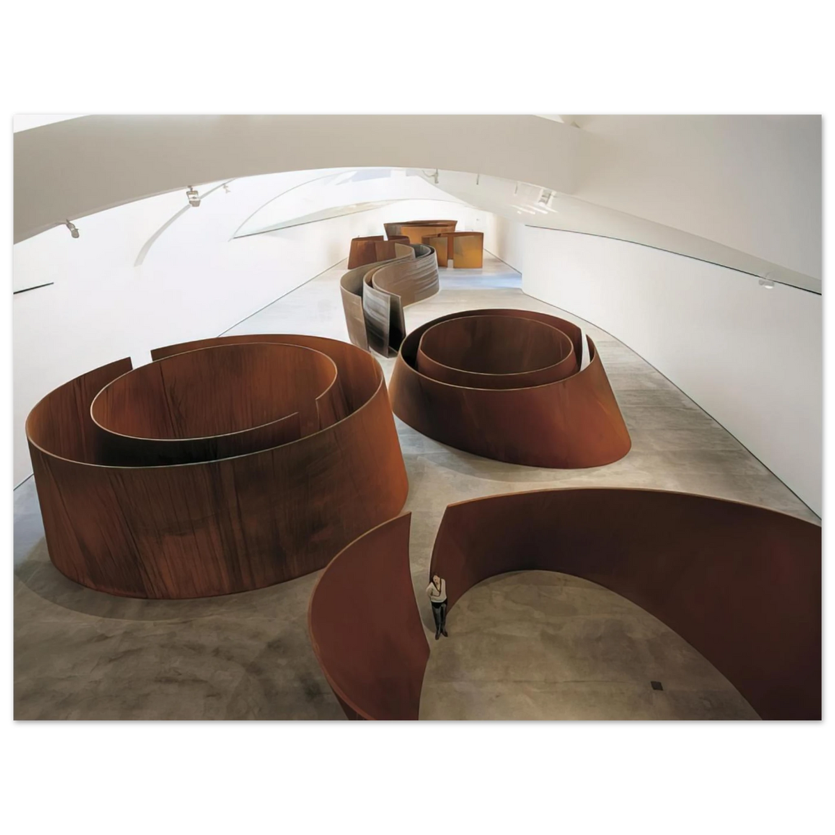 Torqued Ellipses by Richard Serra – art poster, view 2