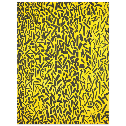 Oriental Garden Concerto by Alma Woodsey Thomas (1976) – art poster
