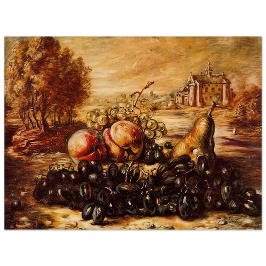 Black Grape by Giorgio de Chirico – art poster, view 2