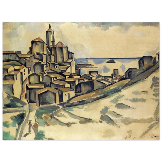 Landscape At Cadaques by Andre Derain – art poster