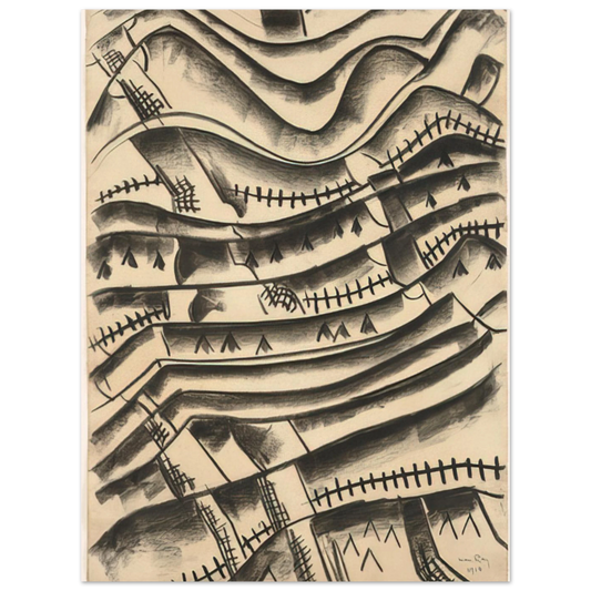 Ridgefield Landscape by Man Ray – art poster, view 2