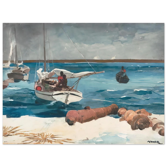 Nassau by Winslow Homer (1899) – art poster, view 2