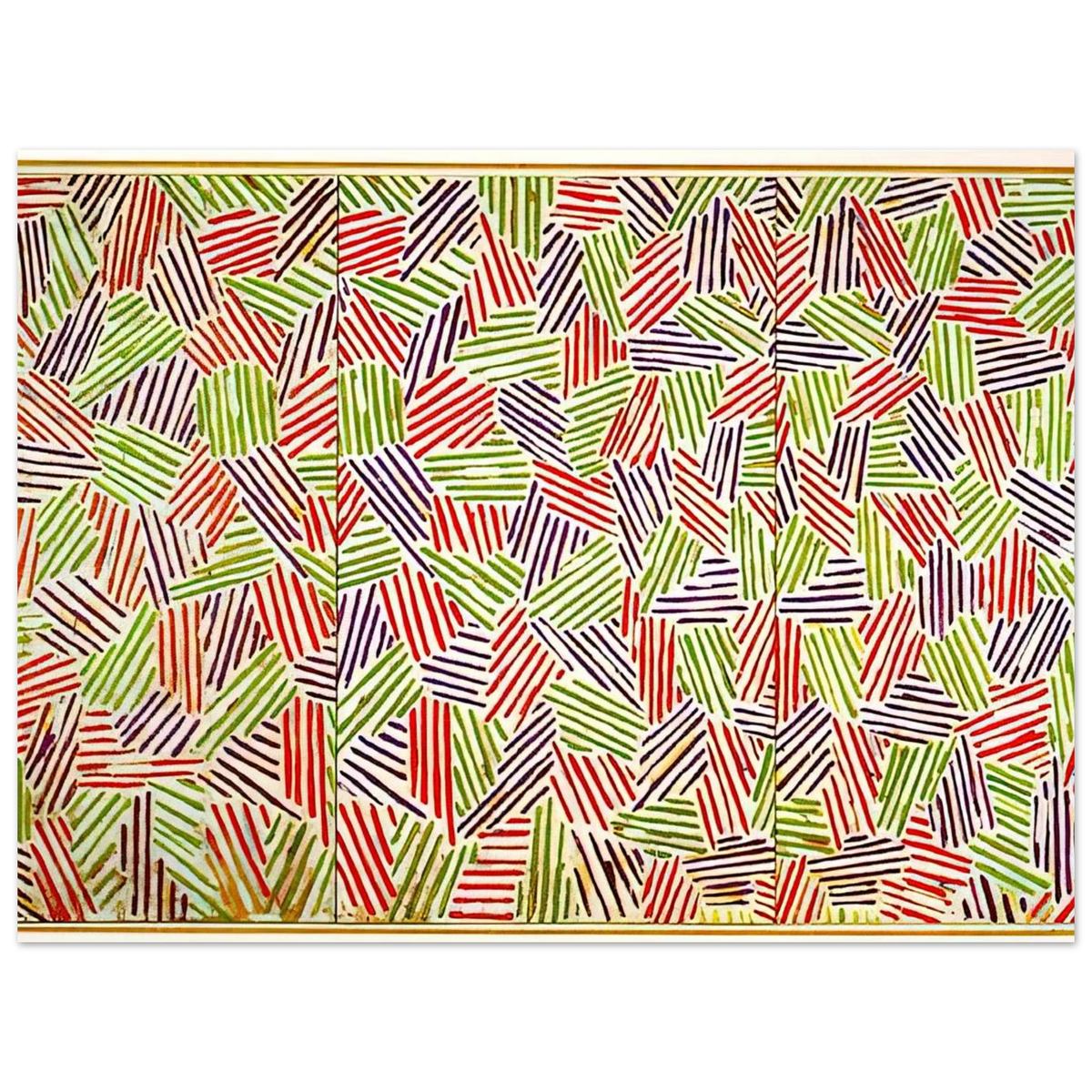 Scent by Jasper Johns – art poster