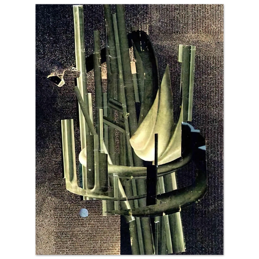 Raumfahrt by Hannah Hoch (1956) – art poster
