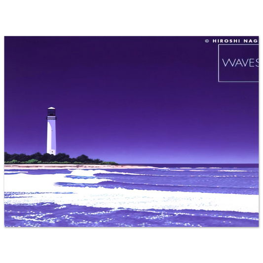 Waves No. 3 by Hiroshi Nagai – art poster
