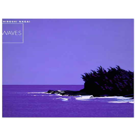 Waves No. 2 by Hiroshi Nagai – art poster
