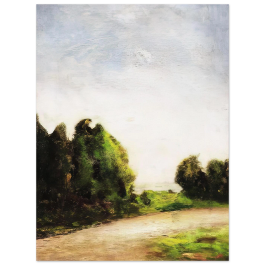 Paesaggio by Carlo Carra (1904) – art poster, view 2