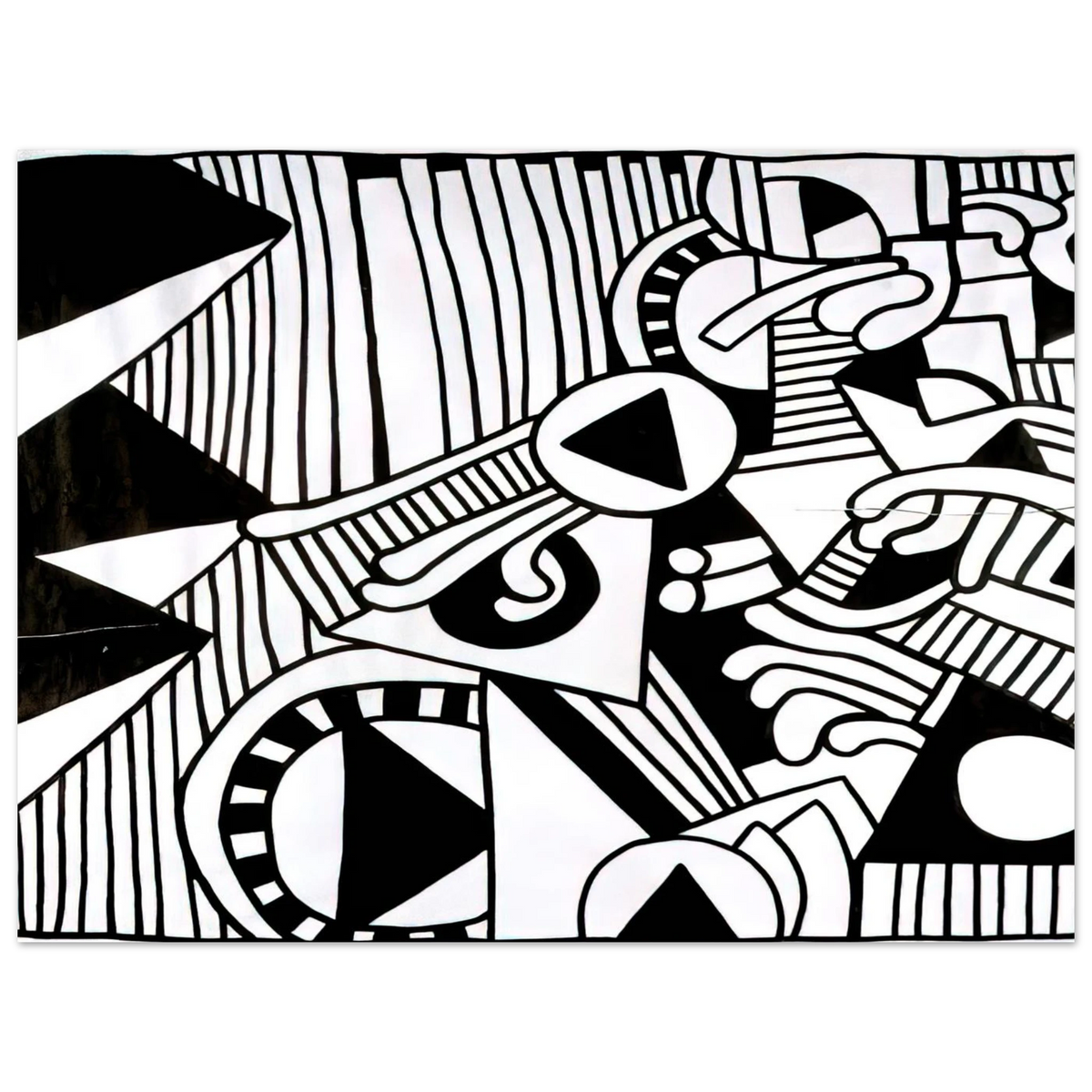 Untitled 1 by Keith Haring (1978) – art poster, view 2