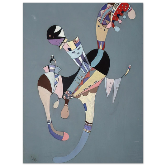 A Floating Figure by Wassily Kandinsky (1942) – art poster, view 2