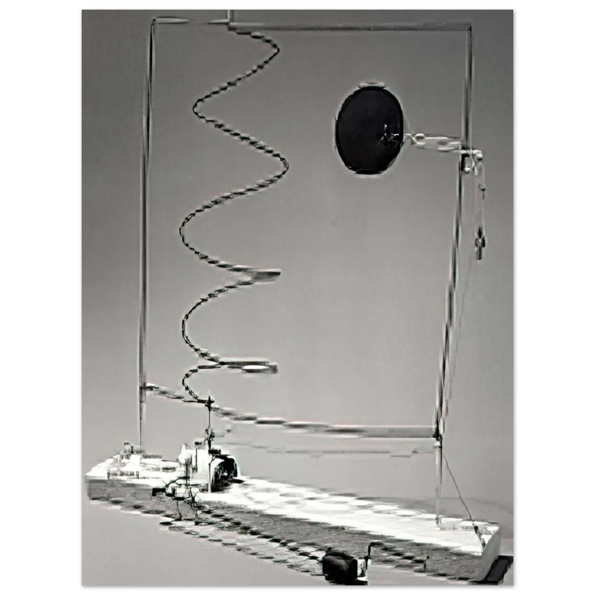 Crank Driven Mobile by Alexander Calder (1932) – art poster, view 2