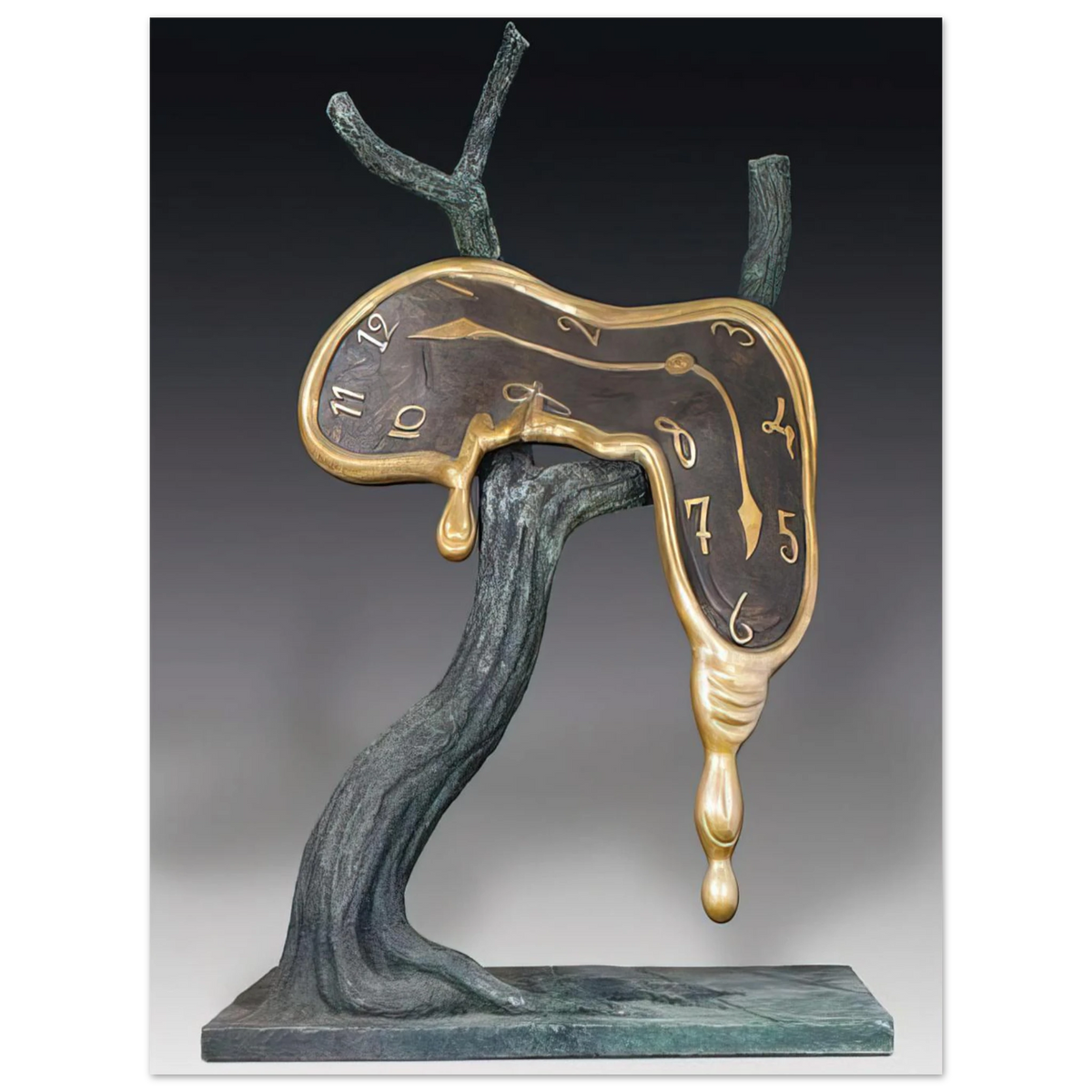 Profile Of Time by Salvador Dali (1984) – art poster, view 2