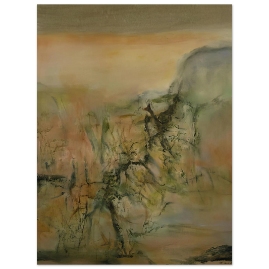 12 12 by Zao Wou-Ki (2000) – art poster, view 2
