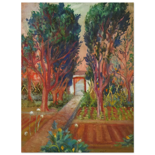 The Vegetable Garden Of Llaner by Salvador Dali – art poster