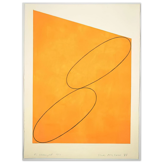Tudy Attic Series XIV by Robert Mangold (1991) – art poster, view 2