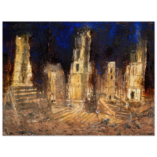 Walhalla by Anselm Kiefer (2016) – art poster
