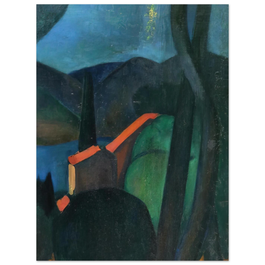Martigues Landscape by Andre Derain (1908) – art poster
