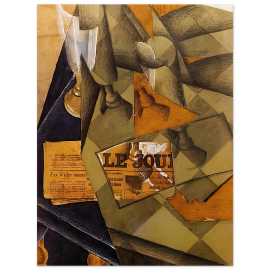 Still Life by Juan Gris (1914) – art poster, view 2