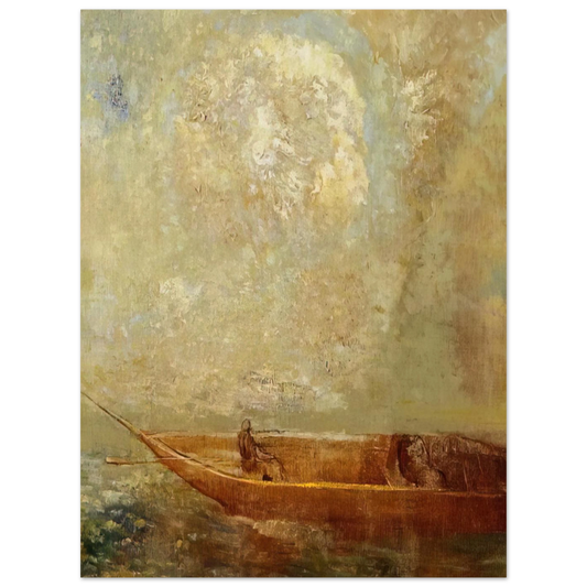 A Boat by Odilon Redon – art poster, view 2