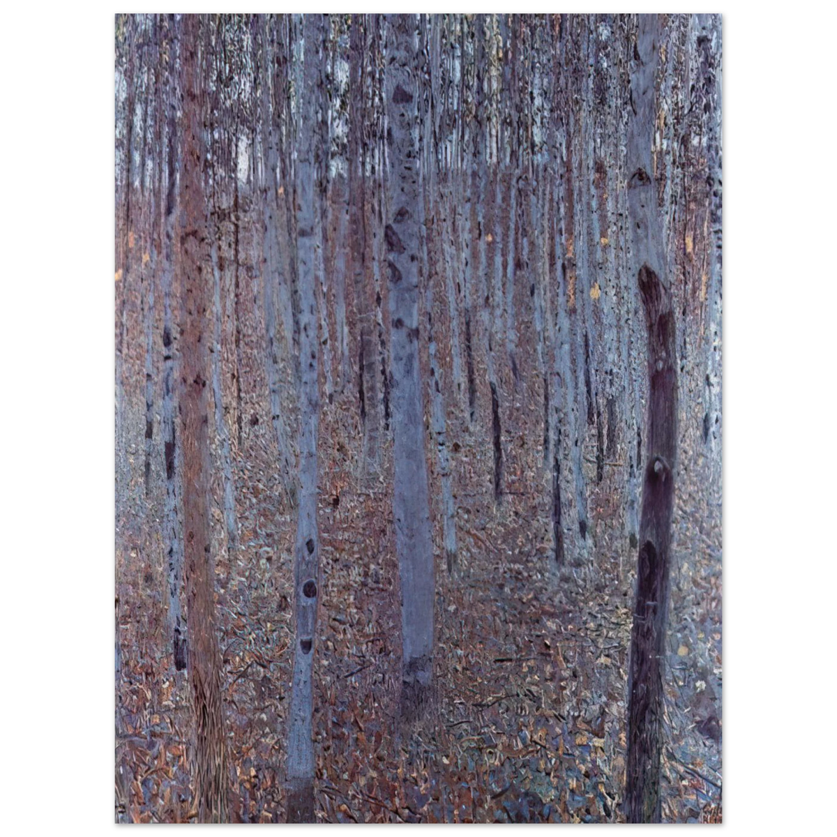 Buchenhain by Gustav Klimt – art poster, view 2