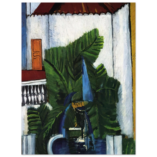Fountain In Avignon by Raoul Dufy (1913) – art poster