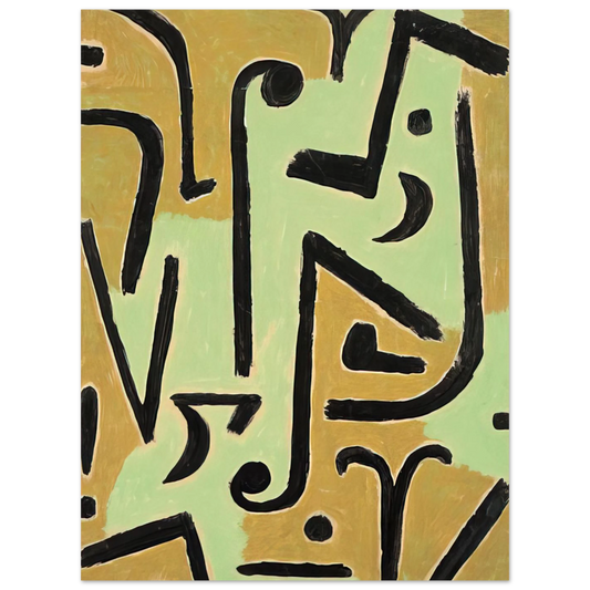 Halme by Paul Klee (1940) – art poster