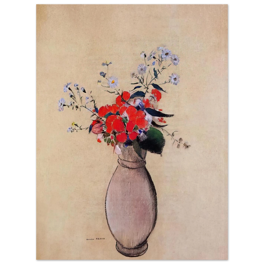 Bouquet Of Flowers 2 by Odilon Redon – art poster