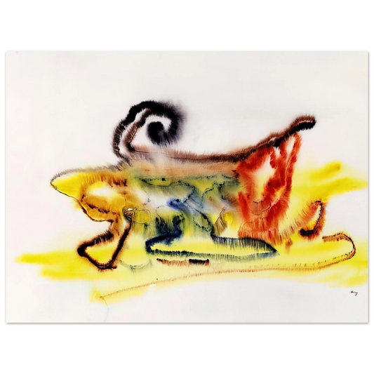 Untitled by Henri Michaux (1961) – art poster