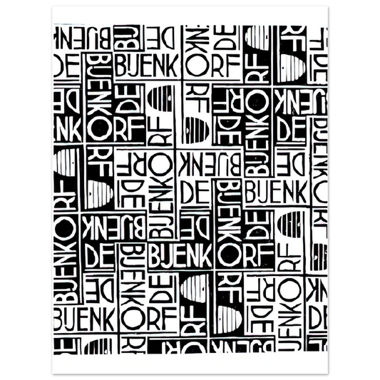 Untitled Print No. 18 by M.C. Escher – art poster