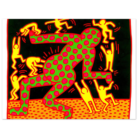 Untitled 2 by Keith Haring (1983) – art poster