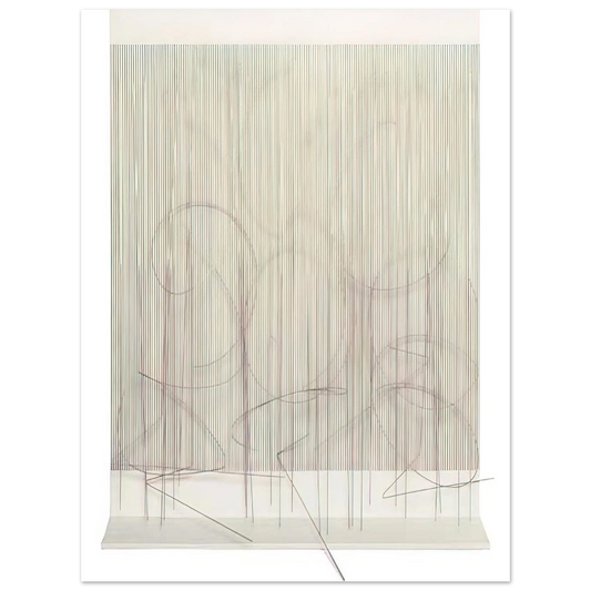 Escritura Rosa Panta by Jesus Rafael Soto – art poster