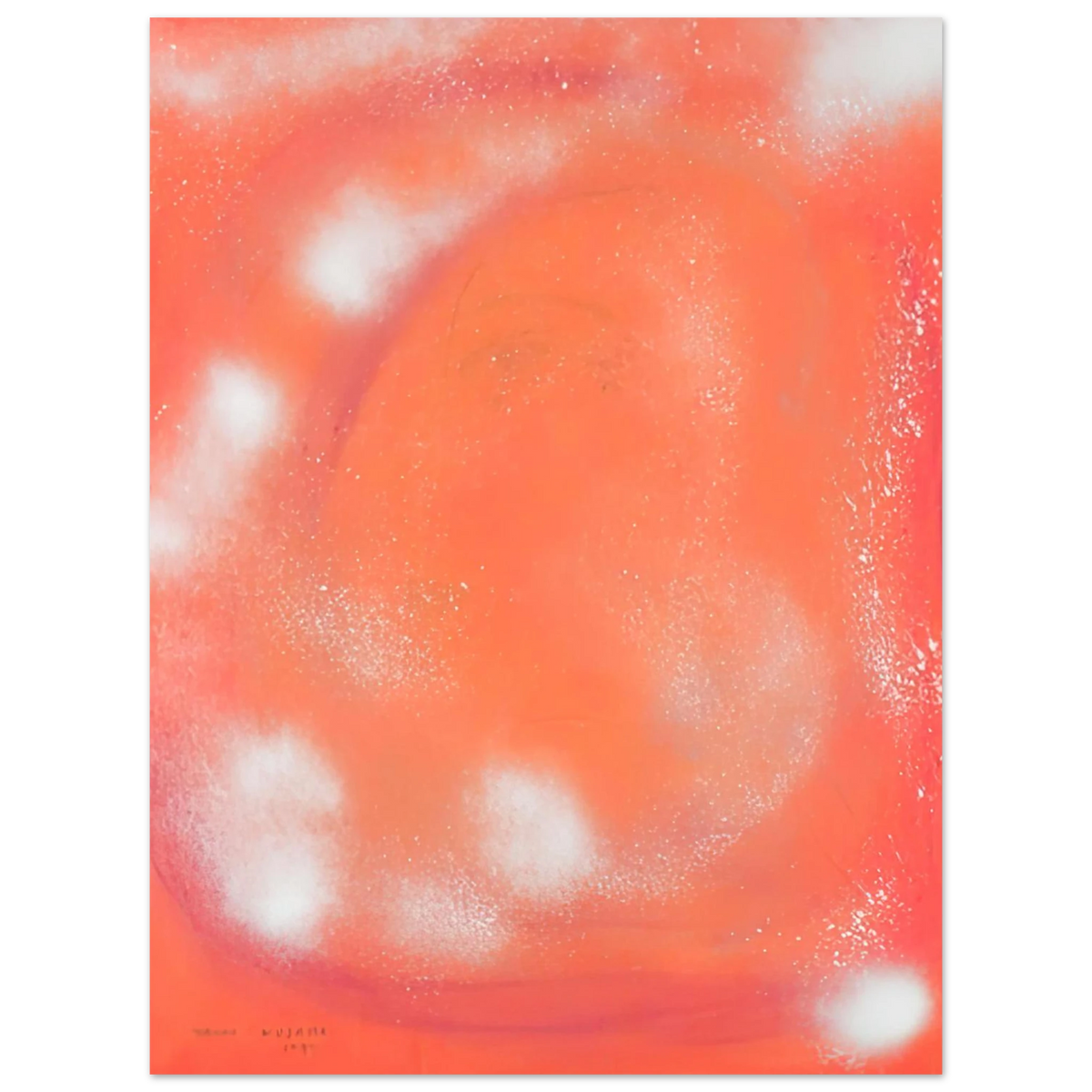 Woman In The Wind by Yayoi Kusama (1977) – art poster, view 2