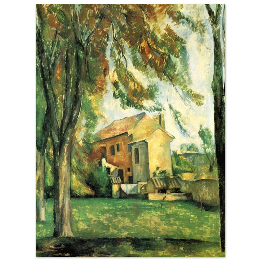 The Pond Of The Jas De Bouffan by Paul Cézanne – art poster