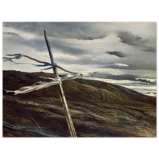 Dodges Ridge by Andrew Wyeth (1947) – art poster, view 2