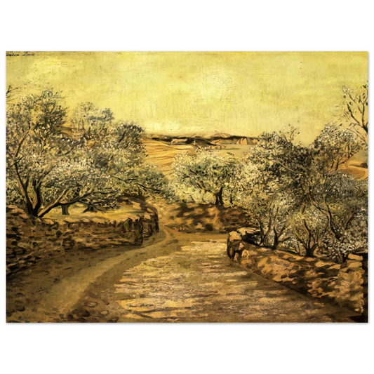 The Lane To Port Lligat With View Of Cap Creus by Salvador Dali – art poster, view 2