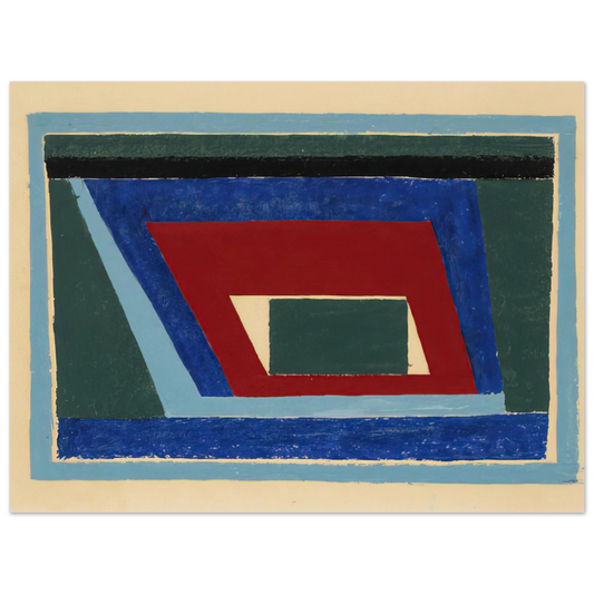Untitled Abstraction Mantic by Josef Albers (1940) – art poster, view 2