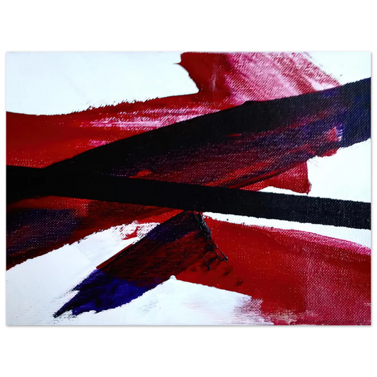 Untitled Nr 2318 by Luis Feito (2006) – art poster, view 2